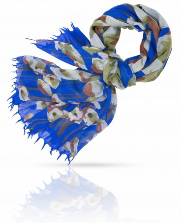 Палантин Женский W-FLORA.DEUX/TROIS